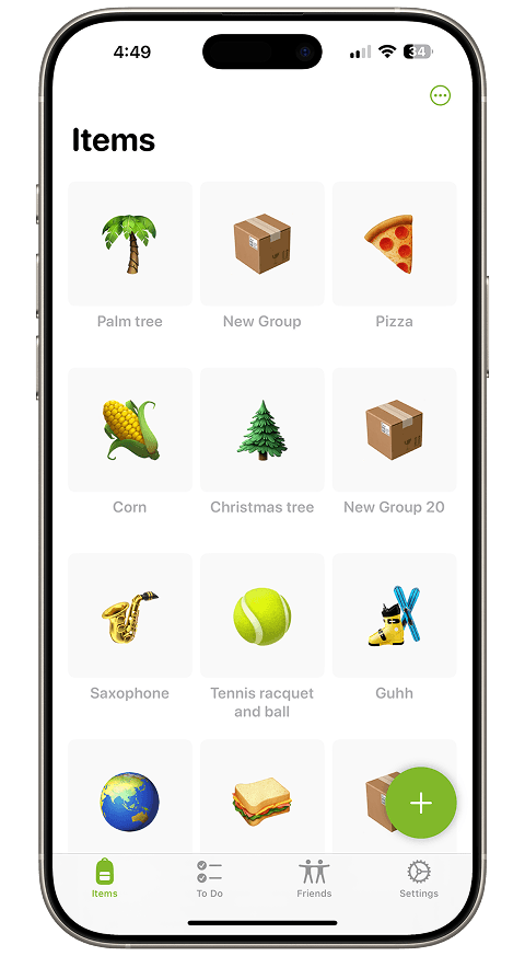 Phone showing ReplaceMe app